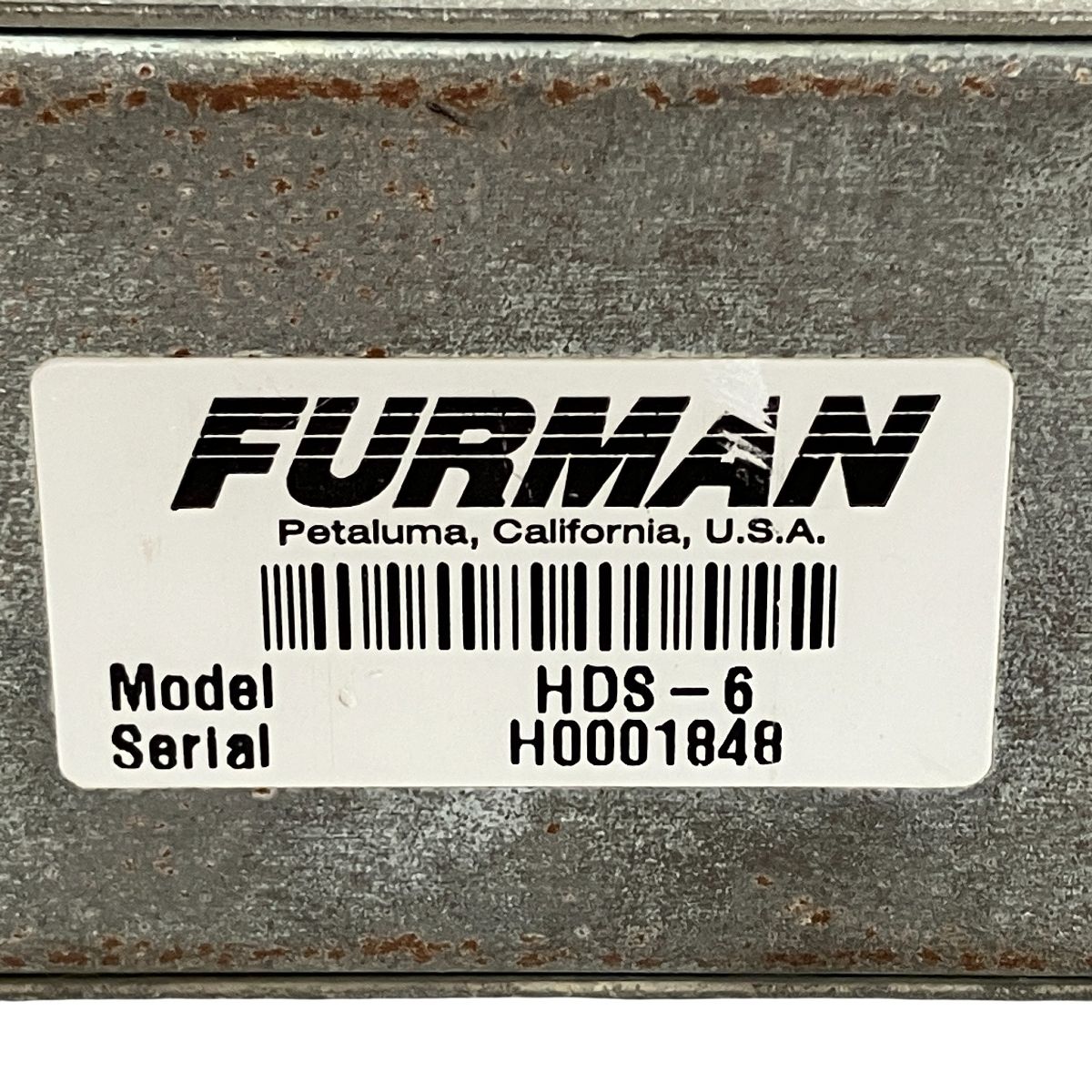 【大好評販売！】 FURMAN HDS-6 ヘッドホン ディストリビューター ファーマン T10537673 年内で出品終了