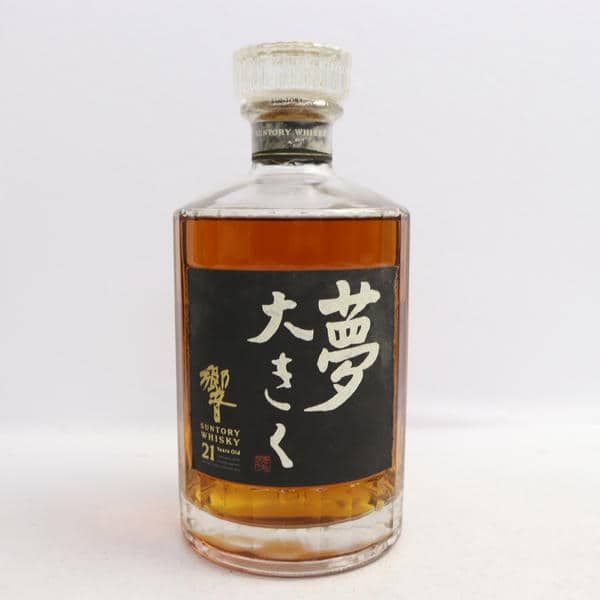 SUNTORY（サントリー）響 21年 夢大きく鳥井信一郎 佐治信忠 2001 就任記念ボトル 43％ 700ml O24G090005 - メルカリ