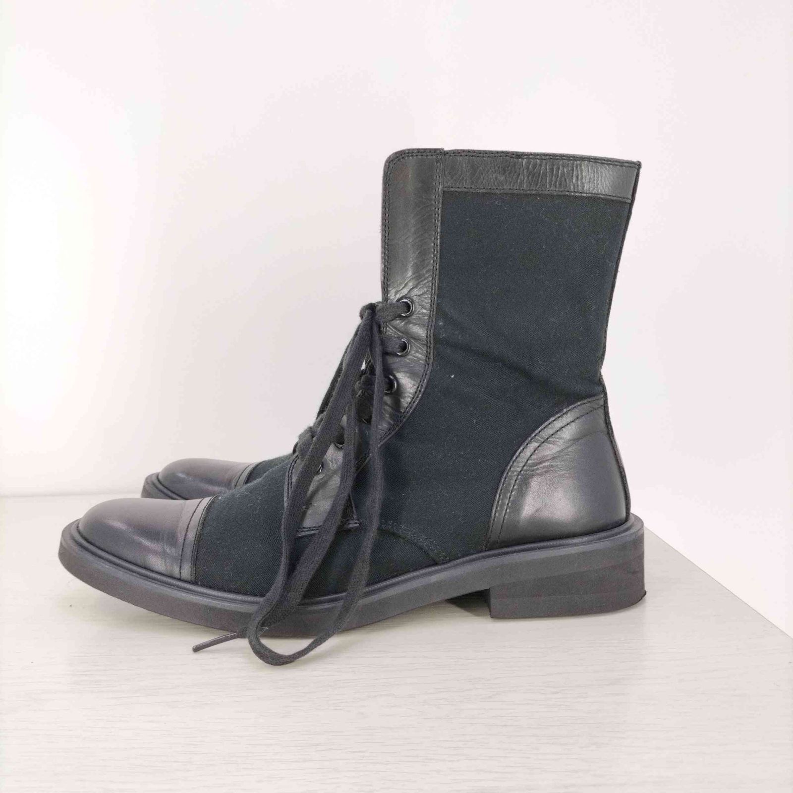 ヨウジヤマモト プリュスノアール YOHJI YAMAMOTO+NOIR レザー