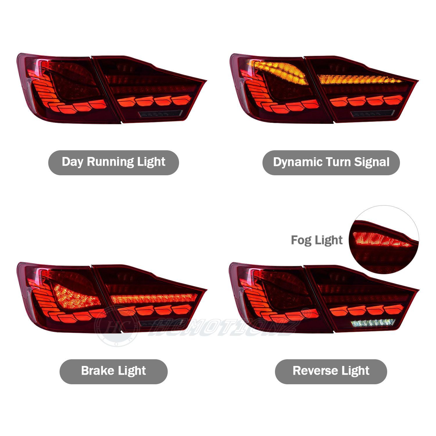 用 LEDドラゴンスケール尾灯ユニット改造