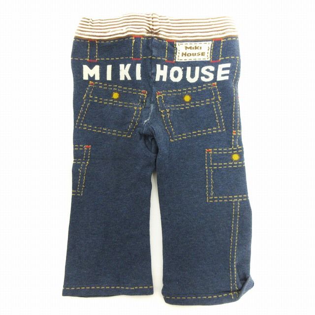 【開店記念セール！】 ミキハウス デニムプリント パンツ 2点セット mikihouse ボトムス