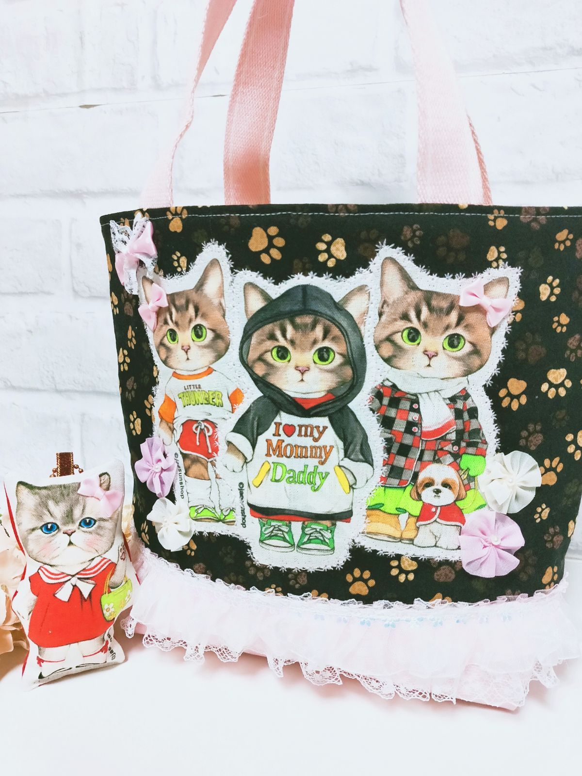 コヤンイサムチョン 布バスケット 小物入れ リトルサンダー トート