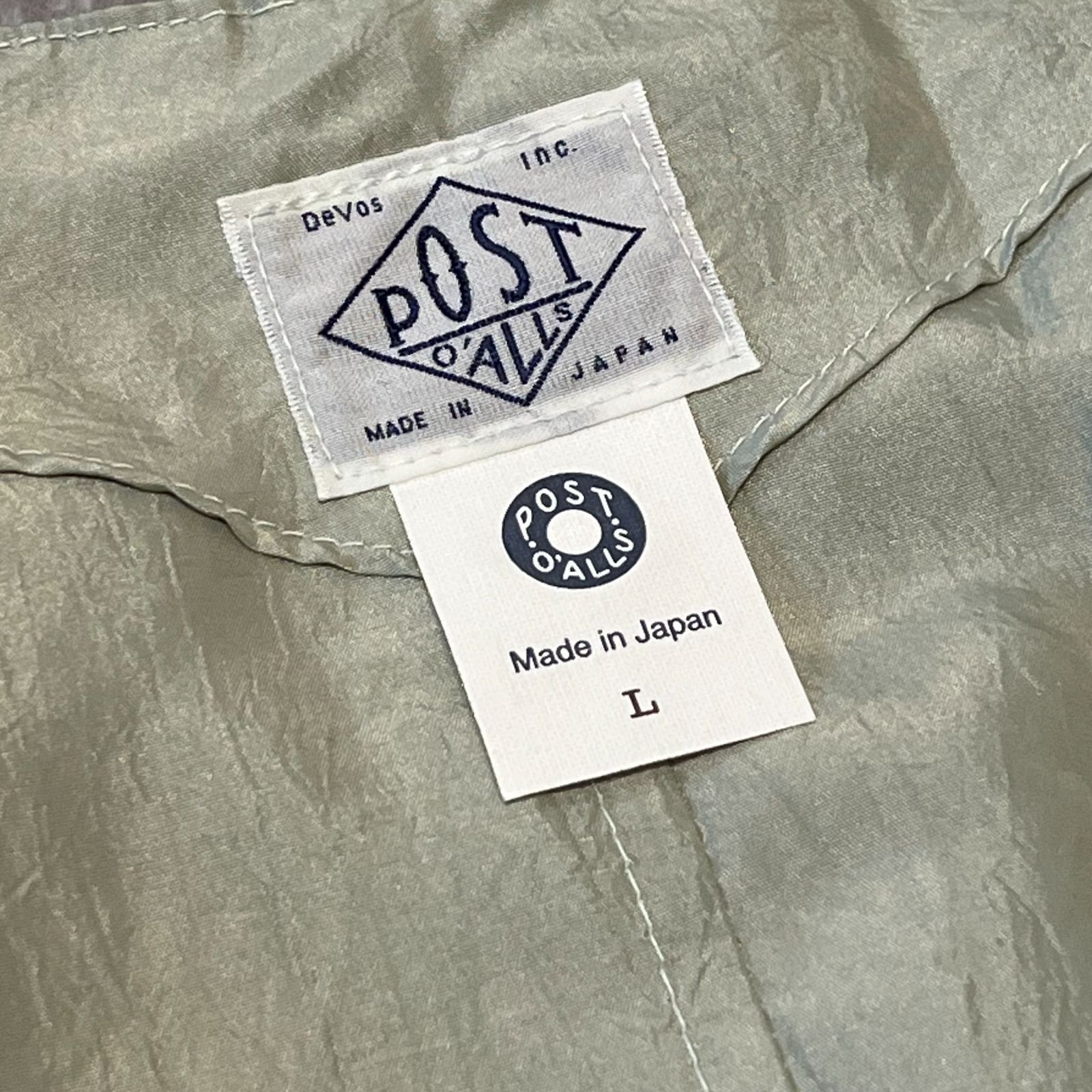 POST OʼALLS ポストオーバーオールズ⚫︎25ss 3503-MTG DEE Vest 2