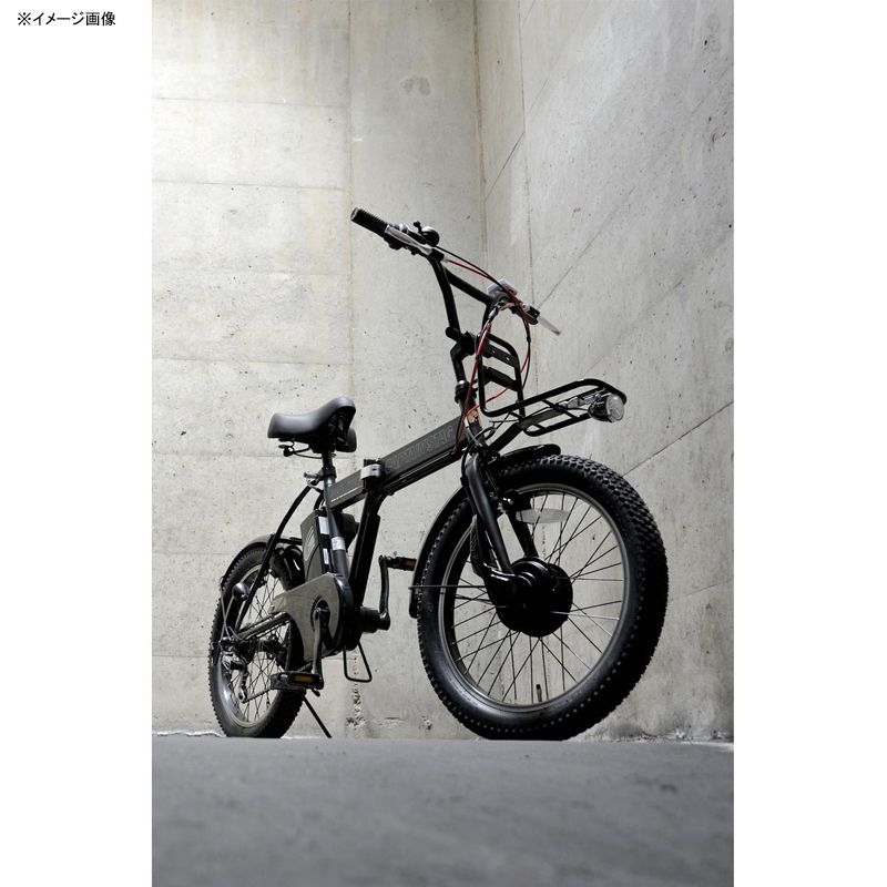 折りたたみ BMX X-206 20インチ ６段変速 自転車 マット ブラック