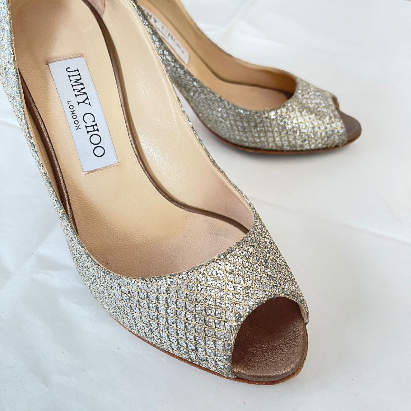 JIMMYCHOO ジミーチュウ パンプス ヒール 36ハーフ 23.5cm