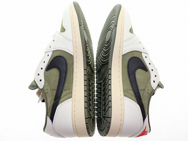 新品未使用ナイキジョーダン1×トラヴィススコット【CD4487-100】27.5