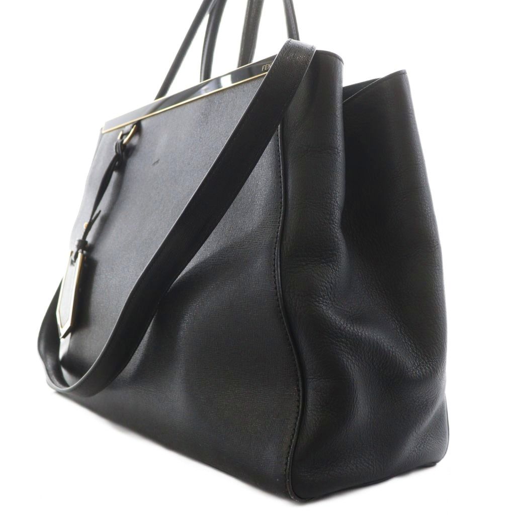 FENDI トゥージュール　2WAY　ハンドバック　ショルダーバック　黒 FENDI - FENDI トゥージュール 2way ハンドバック ショルダー