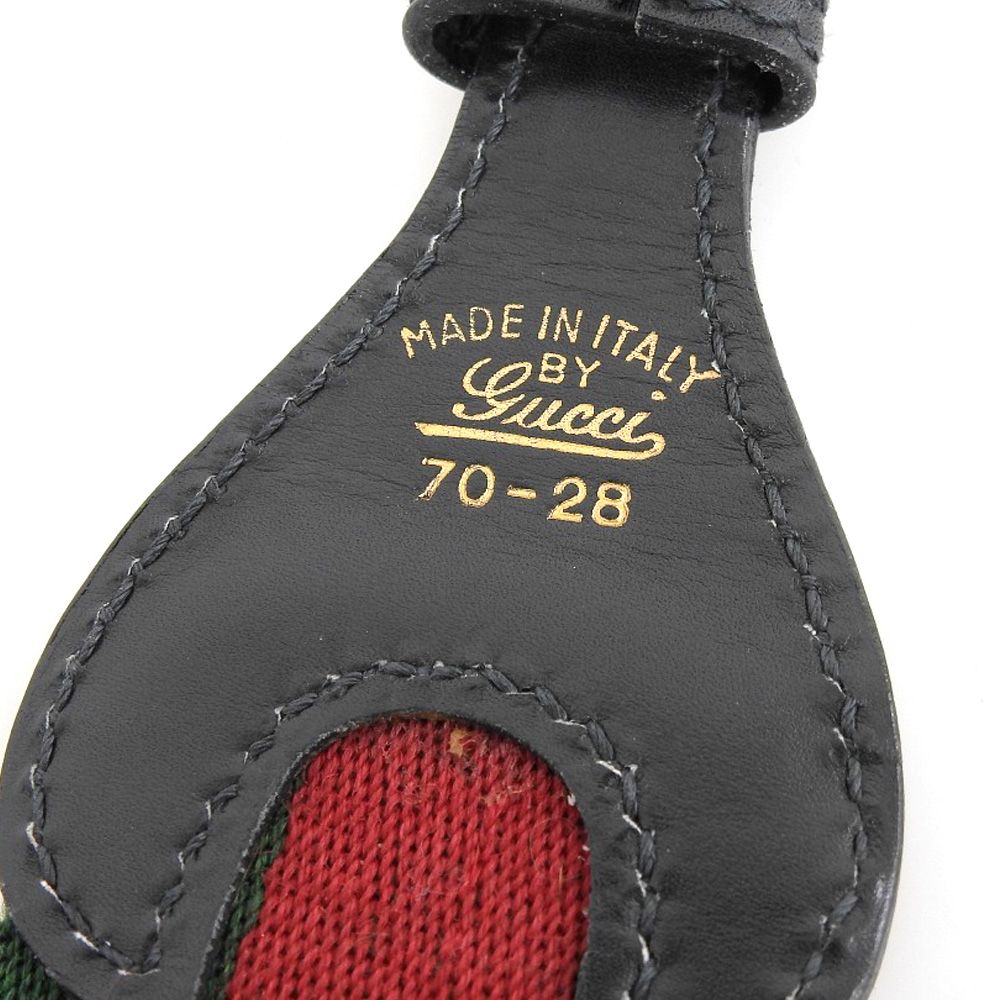 良品 GUCCI グッチ ヴィンテージ シェリーライン×ホースビット