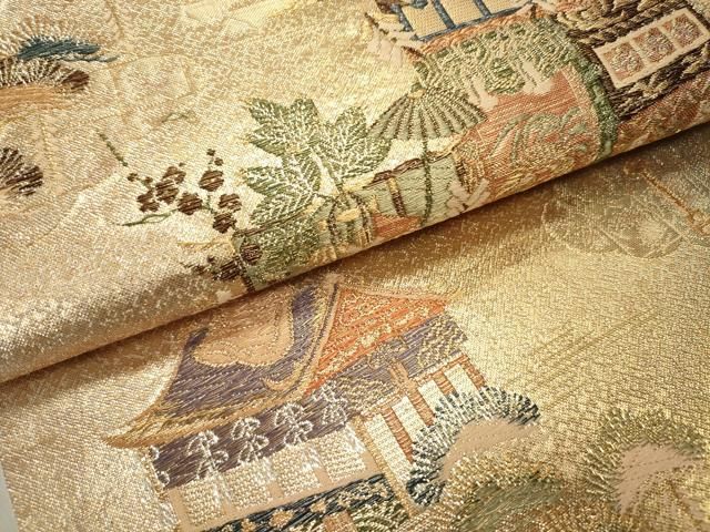 平和屋着物●訪問着　舞桜文　正絹　逸品　未使用　AABB4359ph 平和屋着物○訪問着 舞桜文 正絹 逸品 未使用 AABB4359ph Yahoo