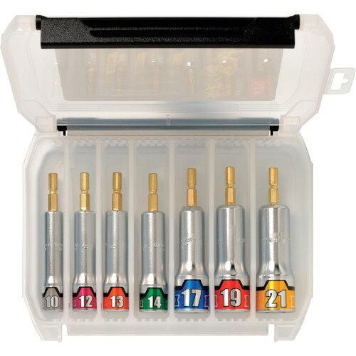 【新品・3営業日で発送】京都機械工具(KTC) TBZP637 インパクトドライバ用ソケットビットセット 7点 TBZP637