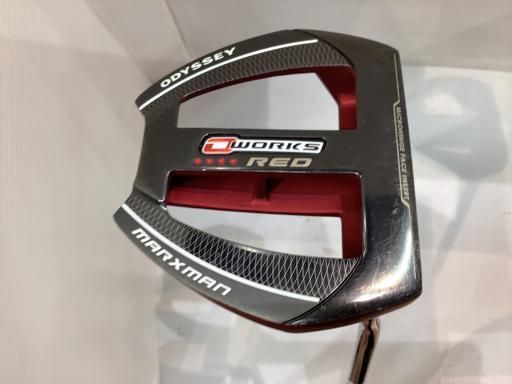 オデッセイ O-WORKS RED MARXMAN 32インチ ODYSSEY オーワークス レッド マークスマン ベンド スーパーストローク 1.0 レディース 中古 オデッセイ O WORKS RED MARXMAN 32インチ レディース パター