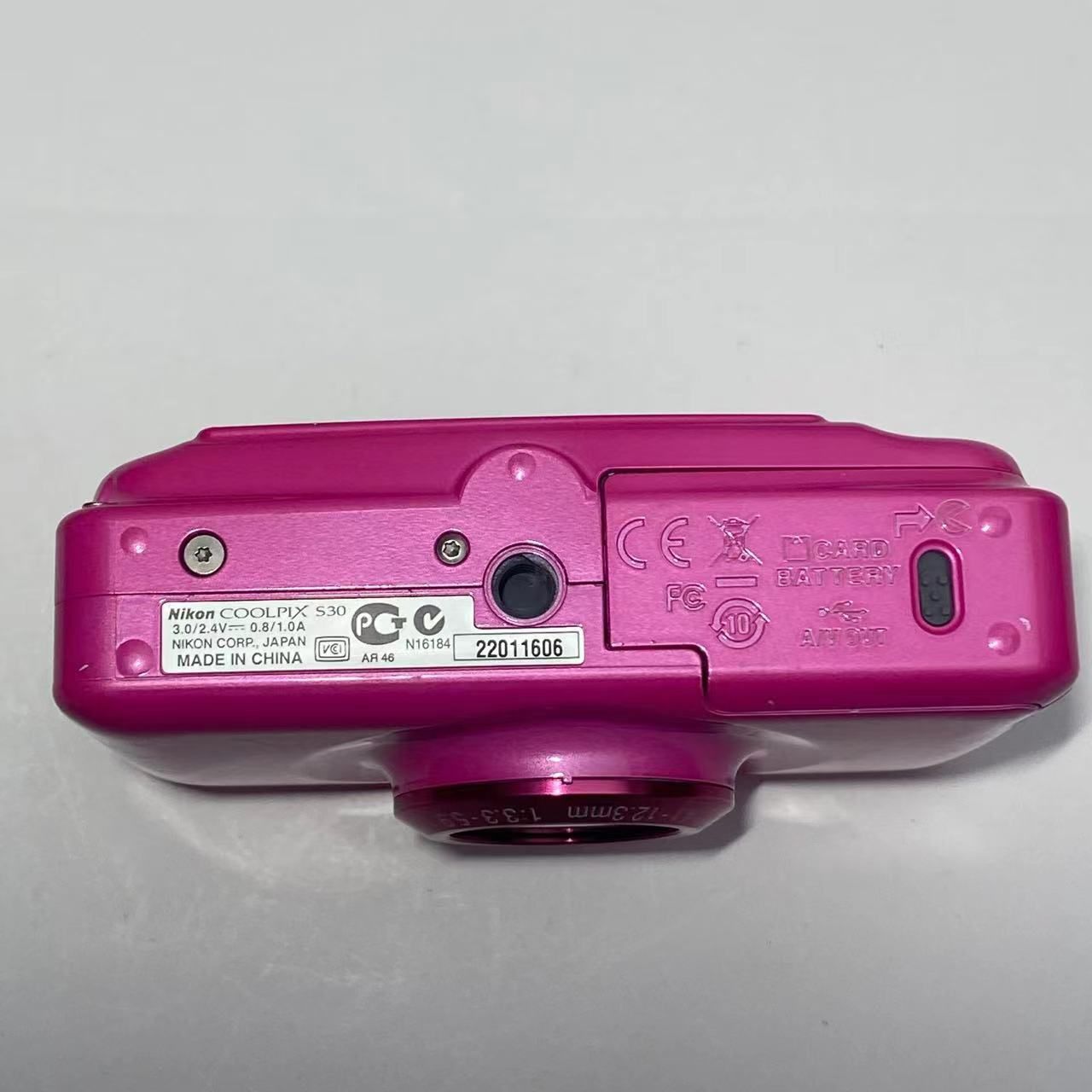 Nikon COOLPIX Style COOLPIX S30 PINK 動作確認済み - メルカリ
