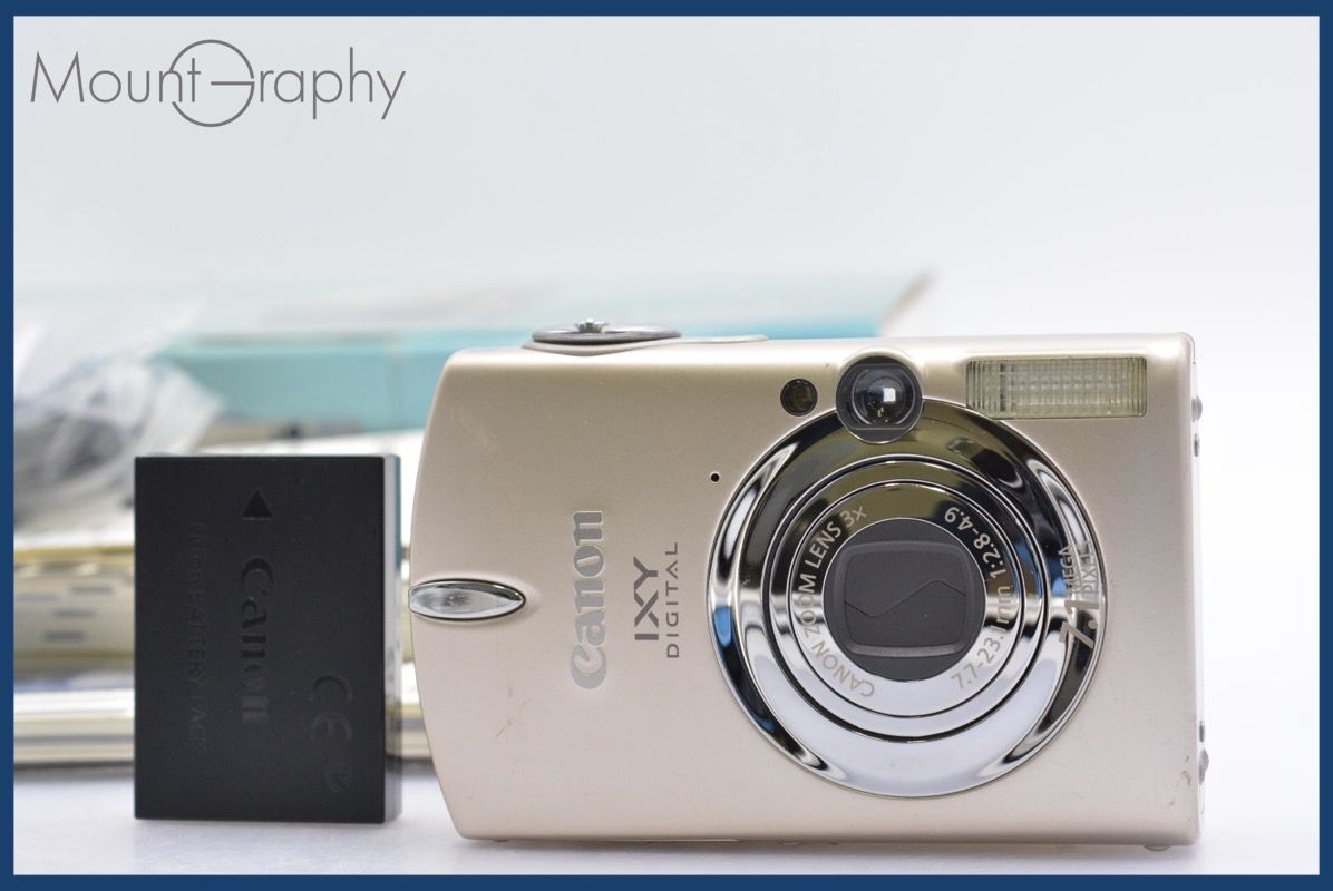 美品 キャノン IXY DIGITAL700 元箱 MADE IN JAPAN IXY DIGITAL 700 - キヤノンカメラミュージアム
