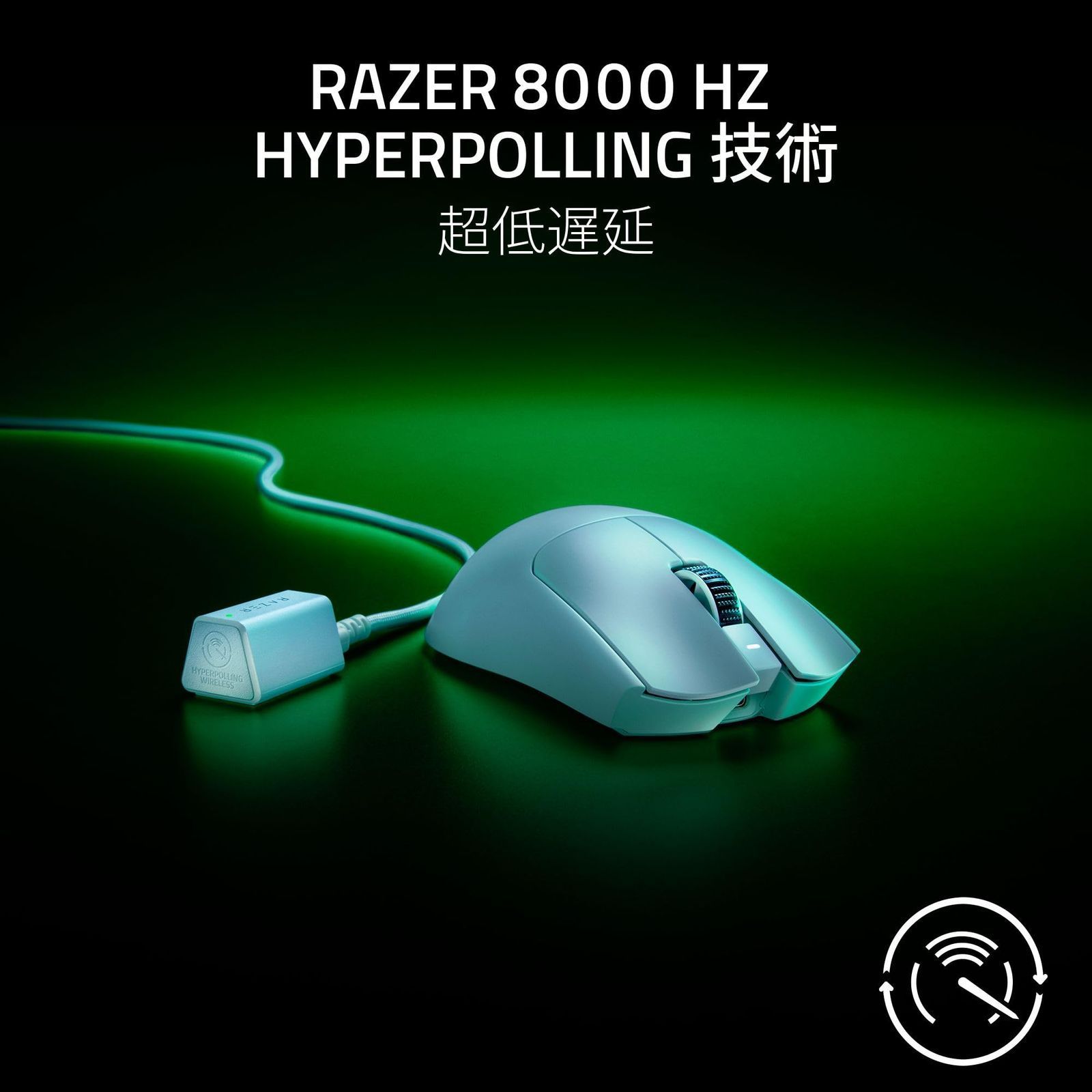 8,000Hzドングル同梱 Razer レイザーViper V3 Pro (White