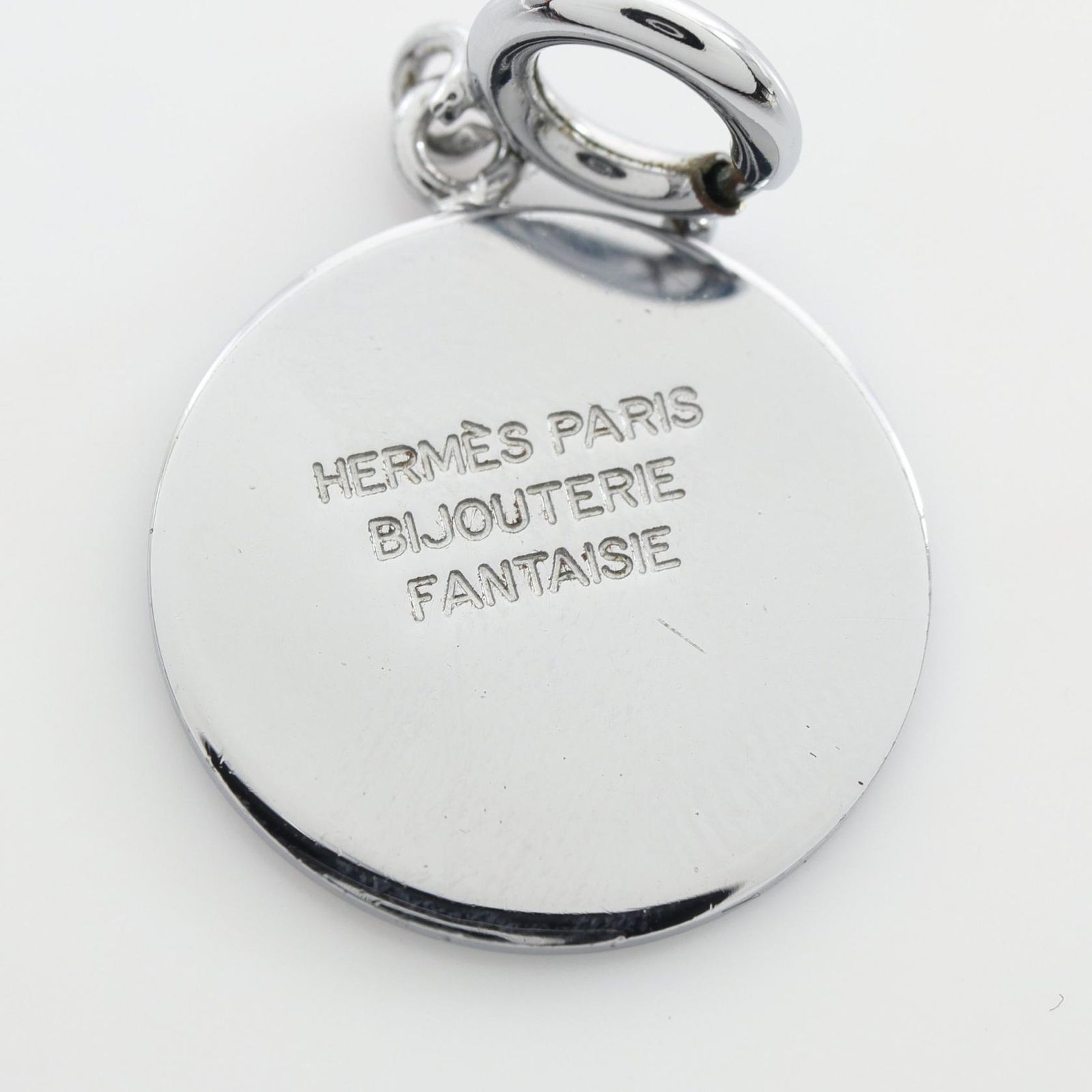 エルメス HERMES ペンダントトップ セリエ ステンレススチール