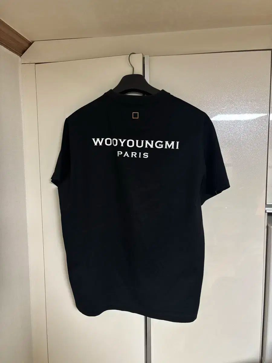 WOOYOUNGMI(ウーヨンミ) バックロゴ 半袖 Tシャツ 48 サイズ