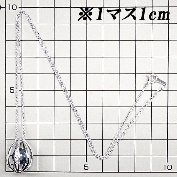 タサキ 田崎真珠 黒蝶真珠(南洋真珠) ネックレス ダイヤモンド K18  