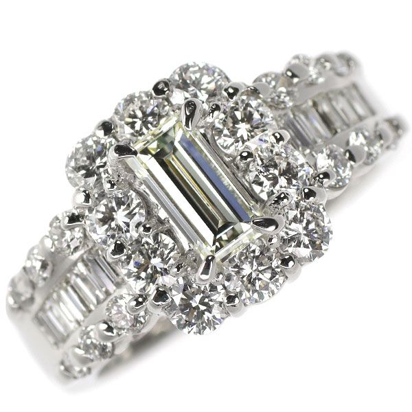 GINZA TANAKA Pt900 ダイヤモンド リング 0.59ct — セルビー