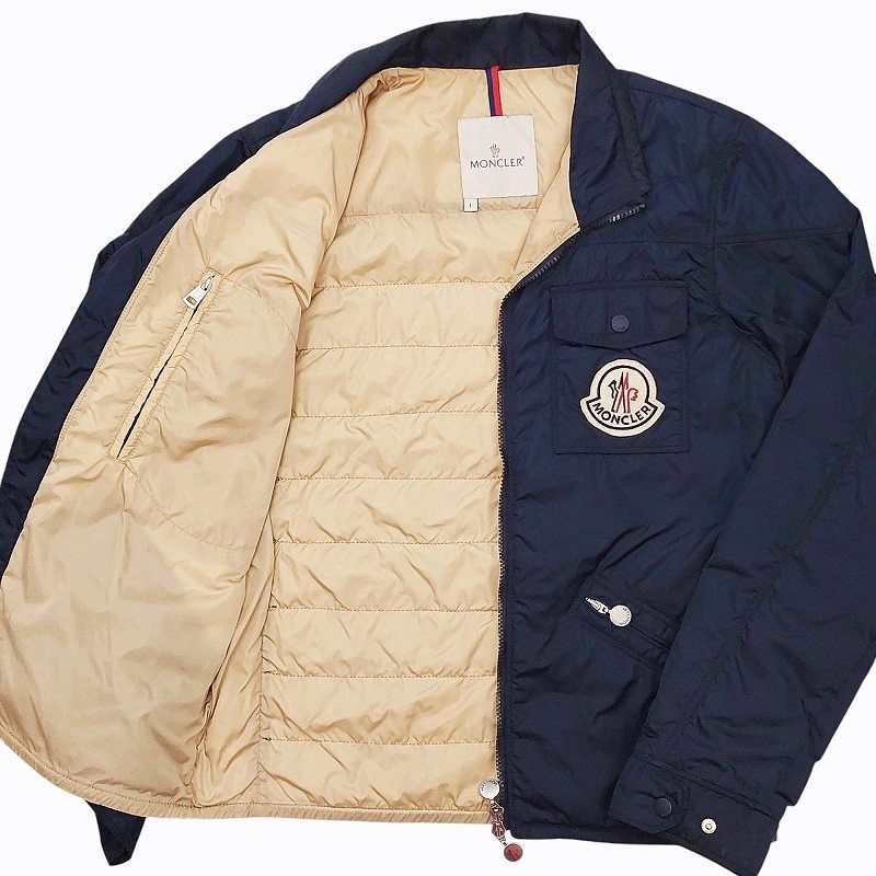 MONCLER モンクレール ブルゾン ナイロン ジャケット ネイビー 1 M