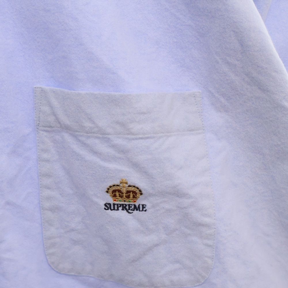SUPREME (シュプリーム) 24SS Loose Fit Flannel Oxford Shirt ルーズ  