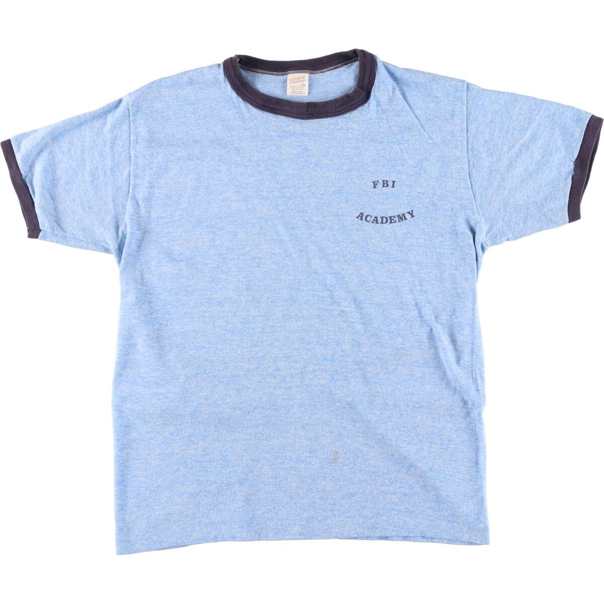 古着 70～80年代 sportswear FBI リンガーTシャツ USA製 メンズL相当 ヴィンテージ/eaa429383