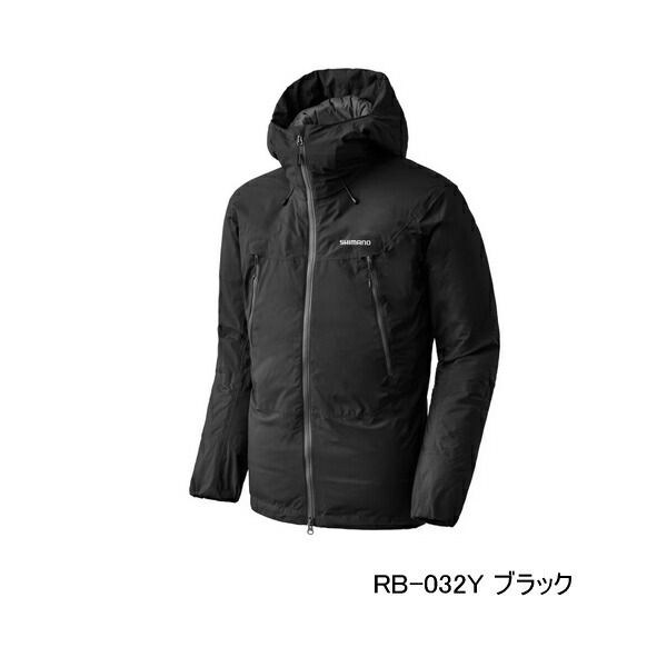 ≪ 25年9月新商品 ≫ シマノ ゴアテックス インサレーション ジャケット 05 RB-032Y ブラック 2XLサイズ