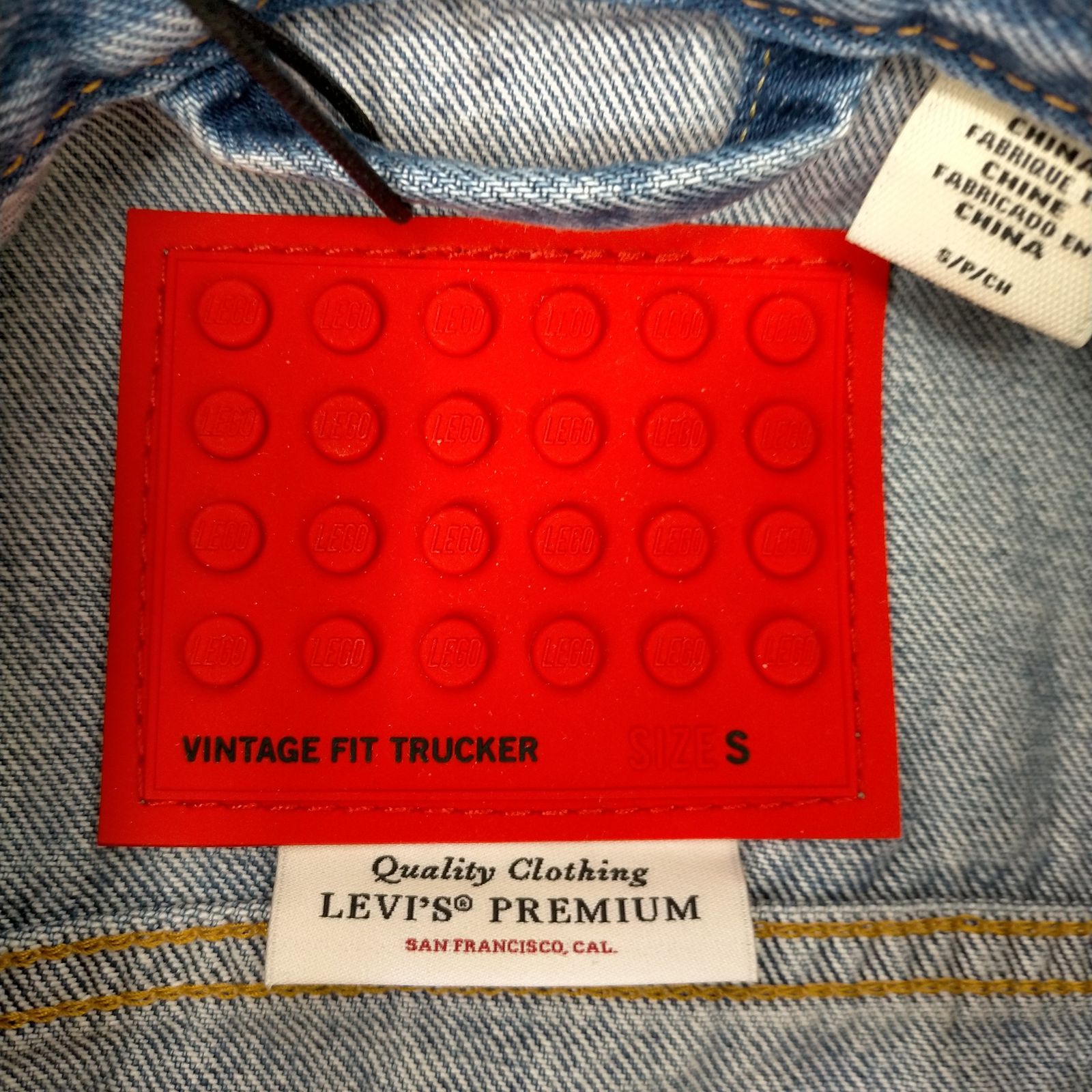 リーバイス Levis LEGOコラボ VINTAGE FIT TRUCKER トラッカー 