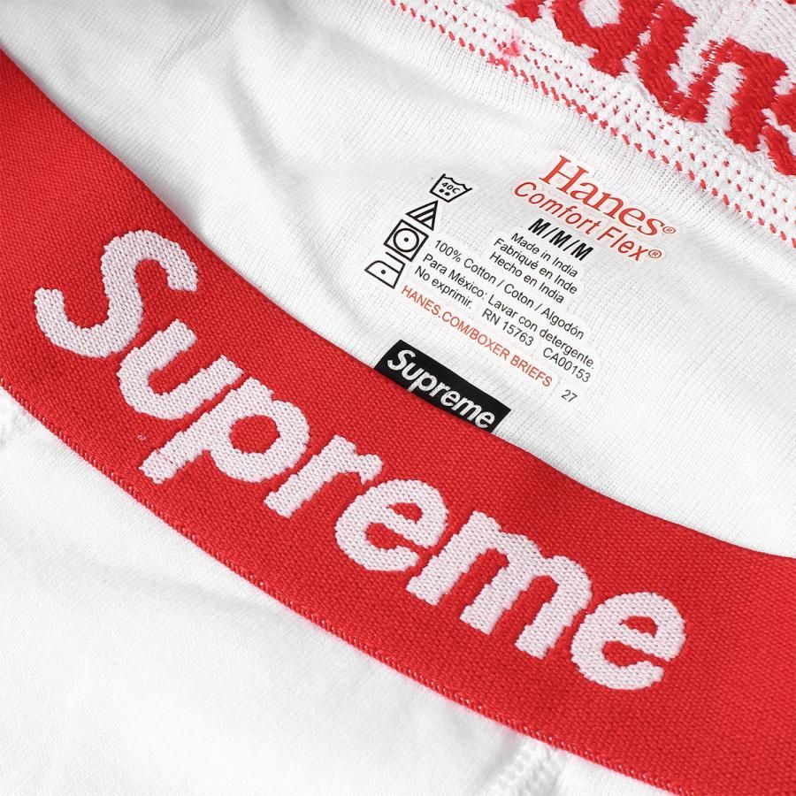 新品】Supreme Hanes ボクサーパンツ 1枚 ホワイト Sサイズ