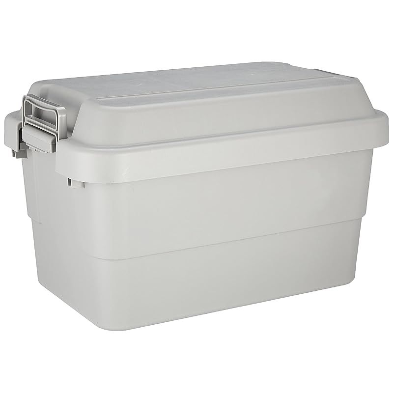 TRUSCO(トラスコ) トランクカーゴ 収納ボックス 50L グレー GYC-50 0