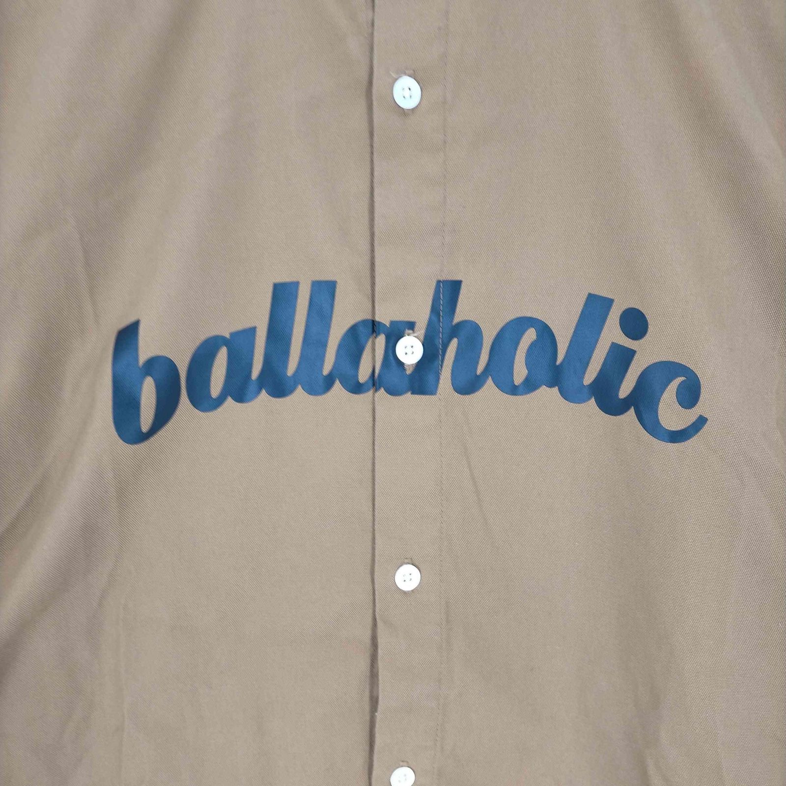 ボーラホリック　バンドシャツ ボーラホリック ballaholic Logo Band Collar Shirts バンド