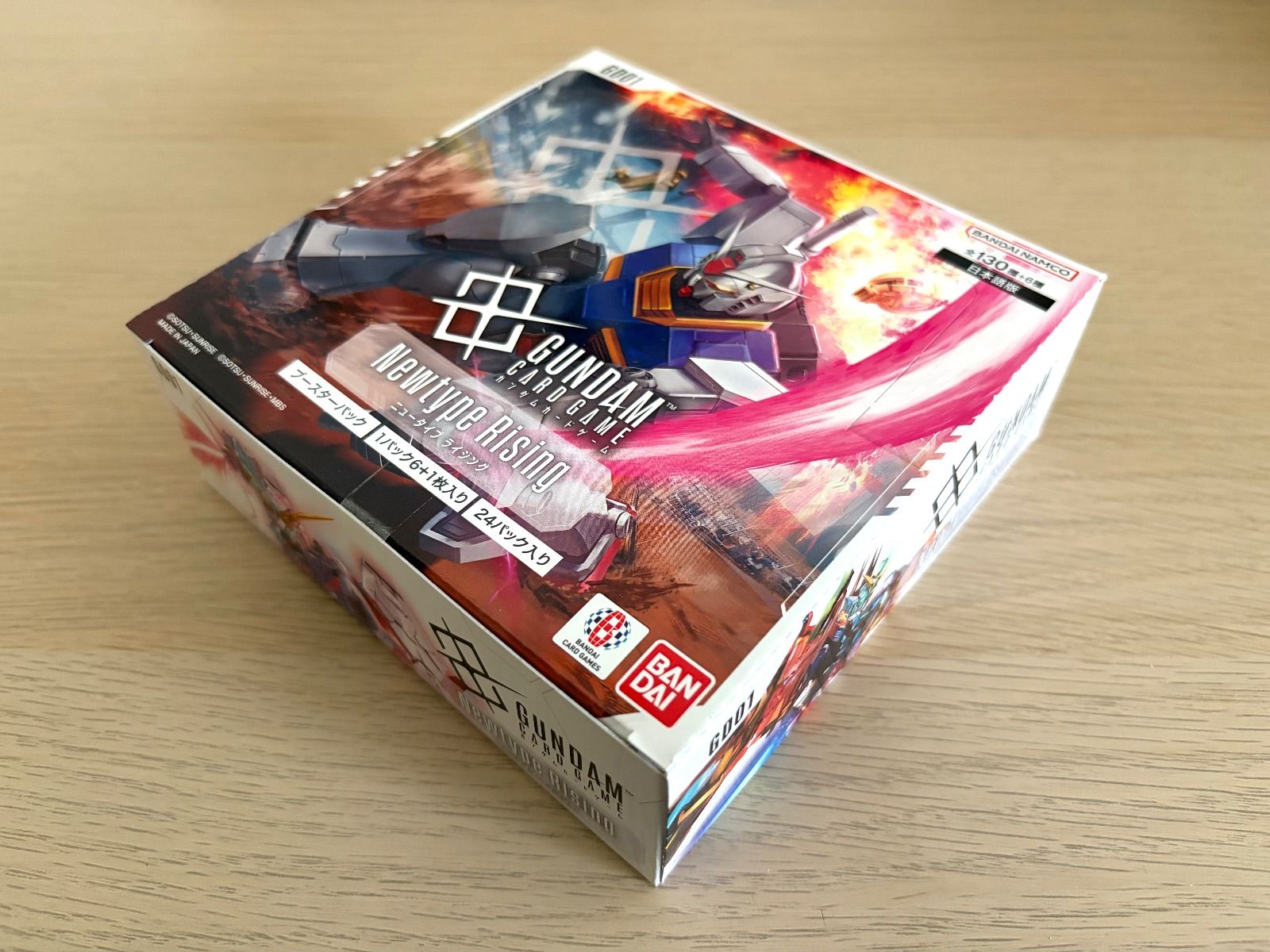 訳あり］ガンダムカードゲーム ブースターパック Newtype Rising GD01