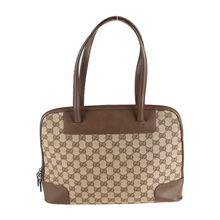 GUCCI グッチ ハンドバッグ 002.1122 GGキャンバス レザー ベージュ系 