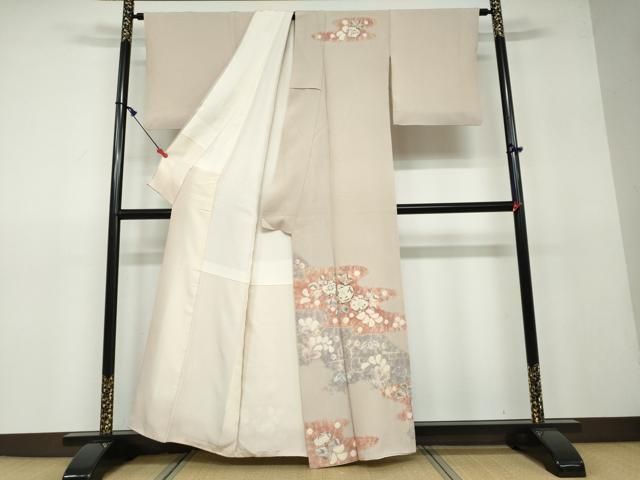 平和屋着物○十日町 名門 滝泰謹製 訪問着 辻が花 絞り 暈し染め