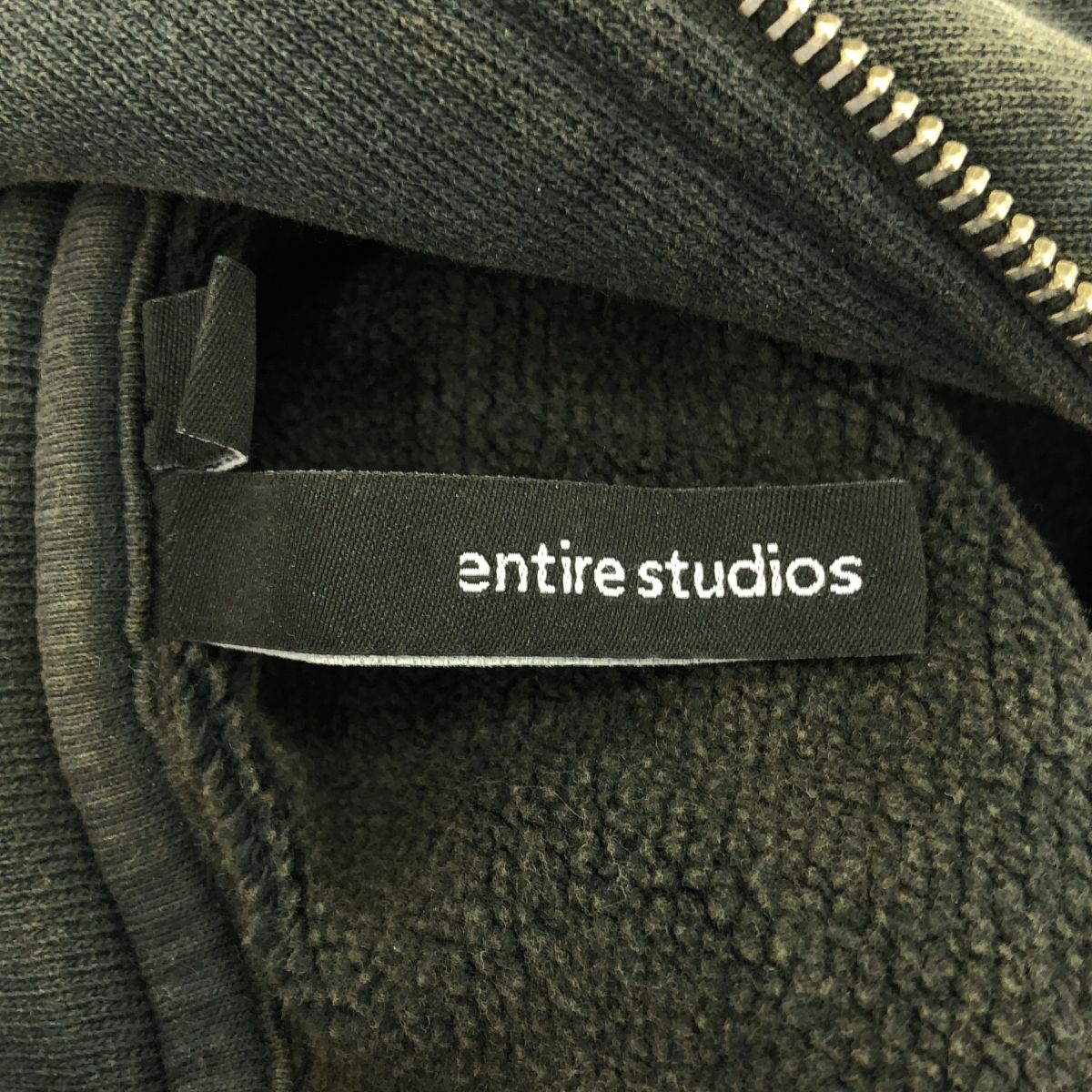 entire studios / エンタイアスタジオ | full zip hoodie / フルジップ 