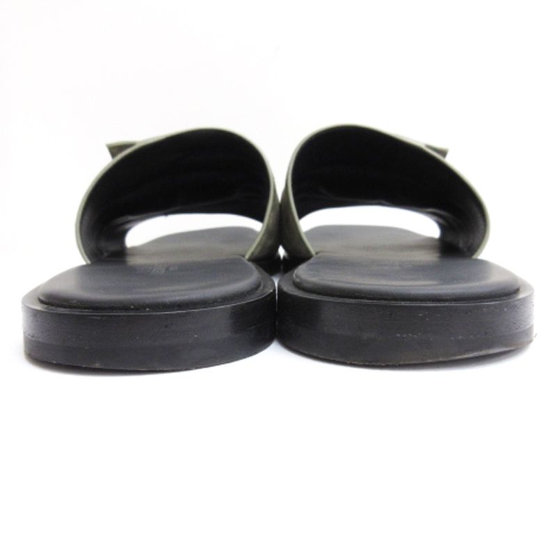 エルメス HERMES ガブリエル サンダル ケリーバックル スエード レザー