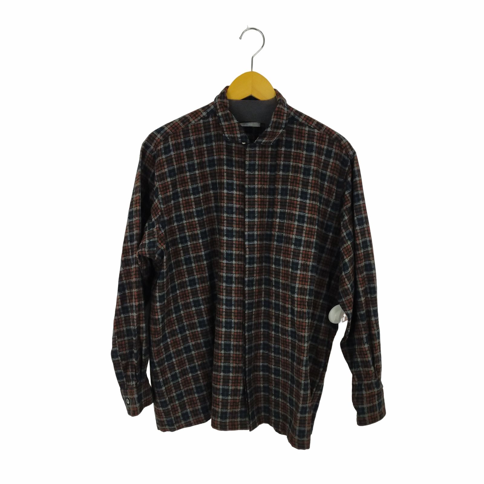 コムデギャルソンオム COMME des GARCONS HOMME AD1999 99AW 田中オム ウールチェックシャツ メンズ 表記無 