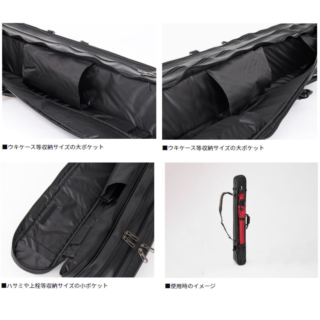 DAIWA（釣り） ダイワ へらバッグ38(G) ブラックレッド : つり具の銭屋