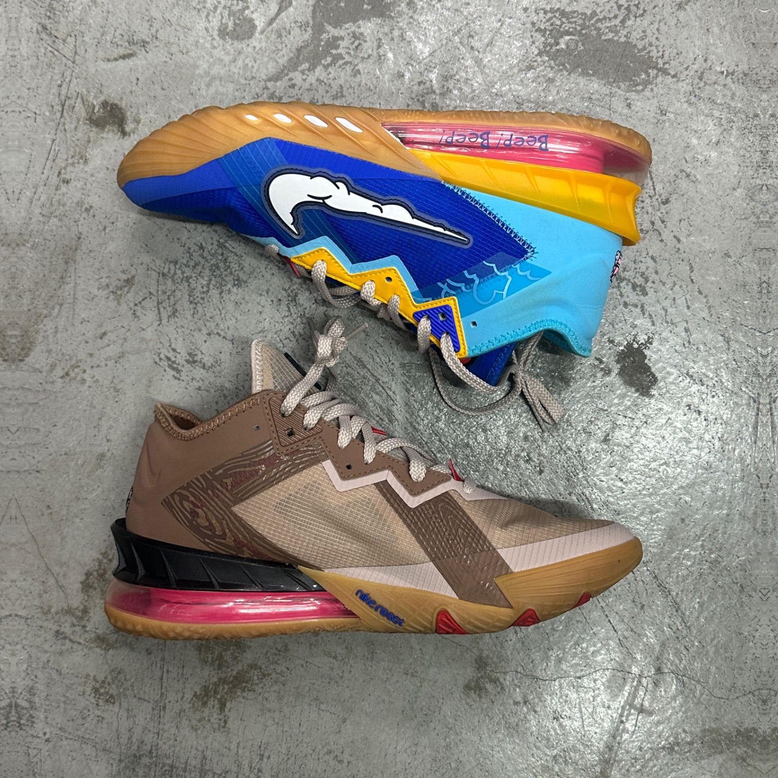 SPACE PLAYERS NIKE LEBRON 18 LOW WILE E ROADRUNNER レブロン 18