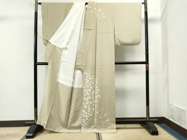平和屋着物○訪問着 友禅 作家物 枝桜文 正絹 逸品 CAAS7426yc - メルカリ