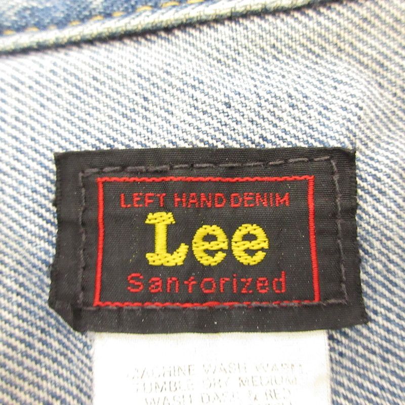 z 90s Lee リー 0411 101J 復刻デニムジャケット 赤タグ Lee - Lee 0411 リー 日本製 赤タグ ビンテージ 復刻版 デニム