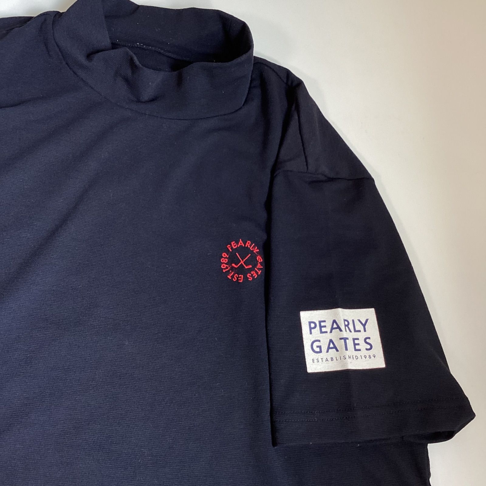 ❣️美品❣️PEARLY GATESパーリーゲイツロゴ半袖モックネックシャツ❣️ 楽天市場】パーリーゲイツ モックシャツの通販