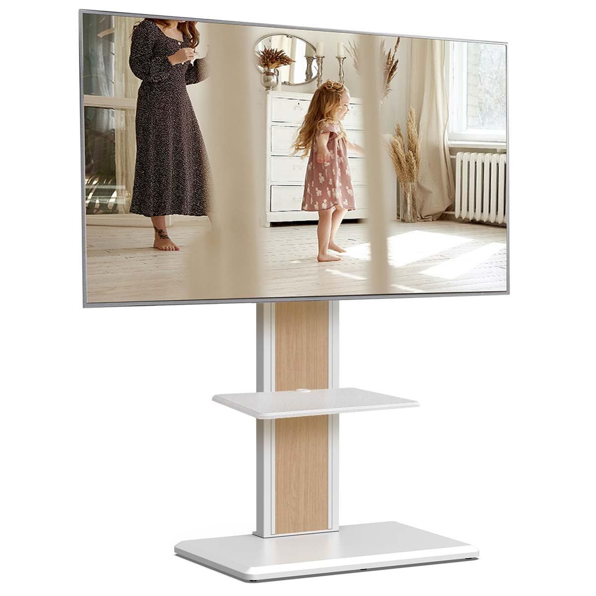 FITUEYES テレビスタンド 白 32-65インチテレビ対応