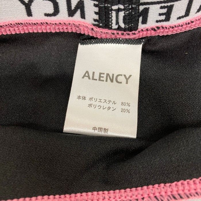 ☆ALENCY アレンシー ロゴ入りトライアングルビキニ 水着 ピンク sizeF