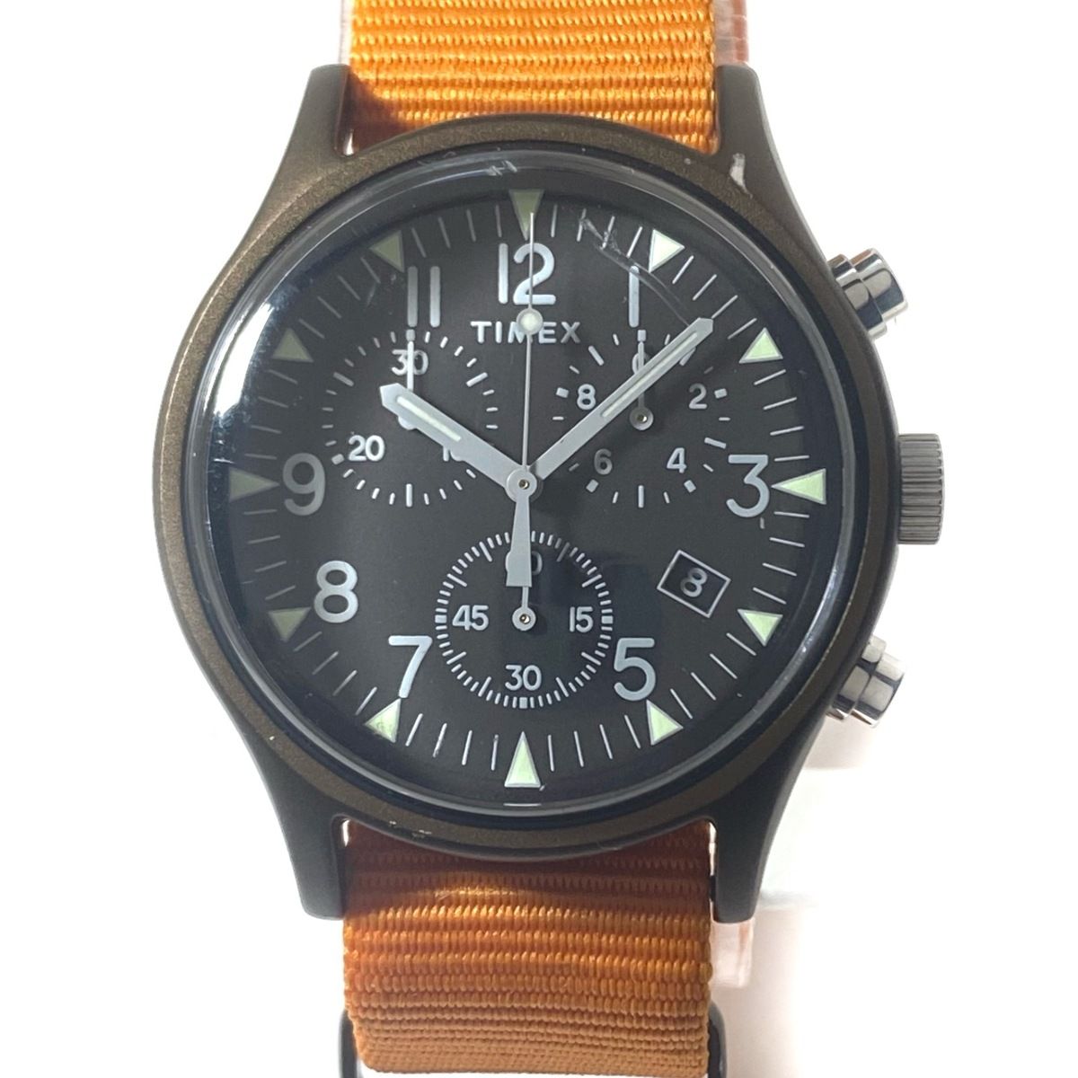 TIMEX(タイメックス) 腕時計 - CR2016 ボーイズ クロノグラフ 黒