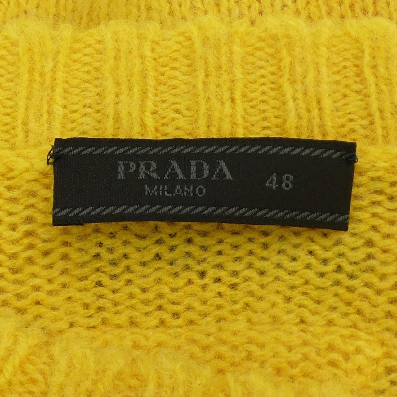 22AW】新作 ウールxカシミア Vネック セーター◇プラダ◇全2色