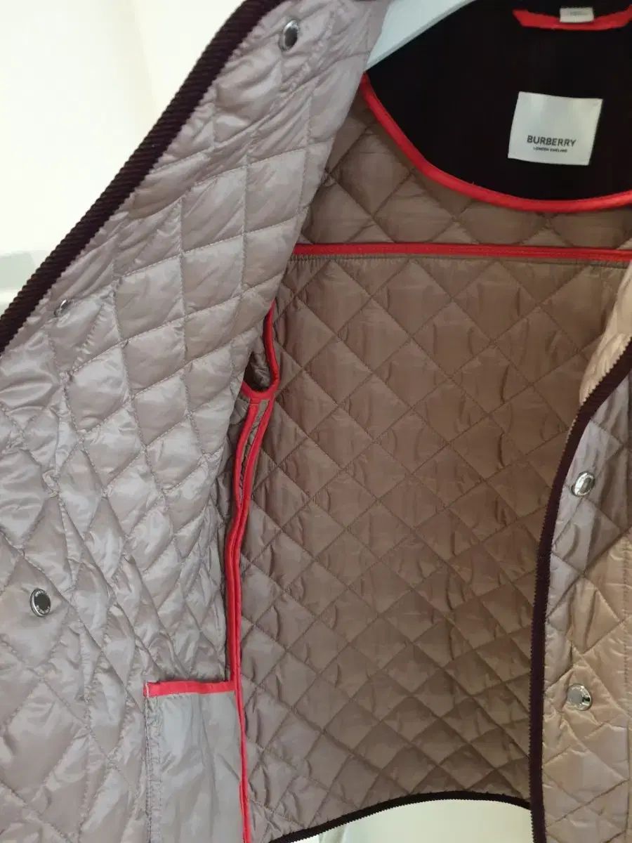 バーバリーキッズ キルティングジャケット