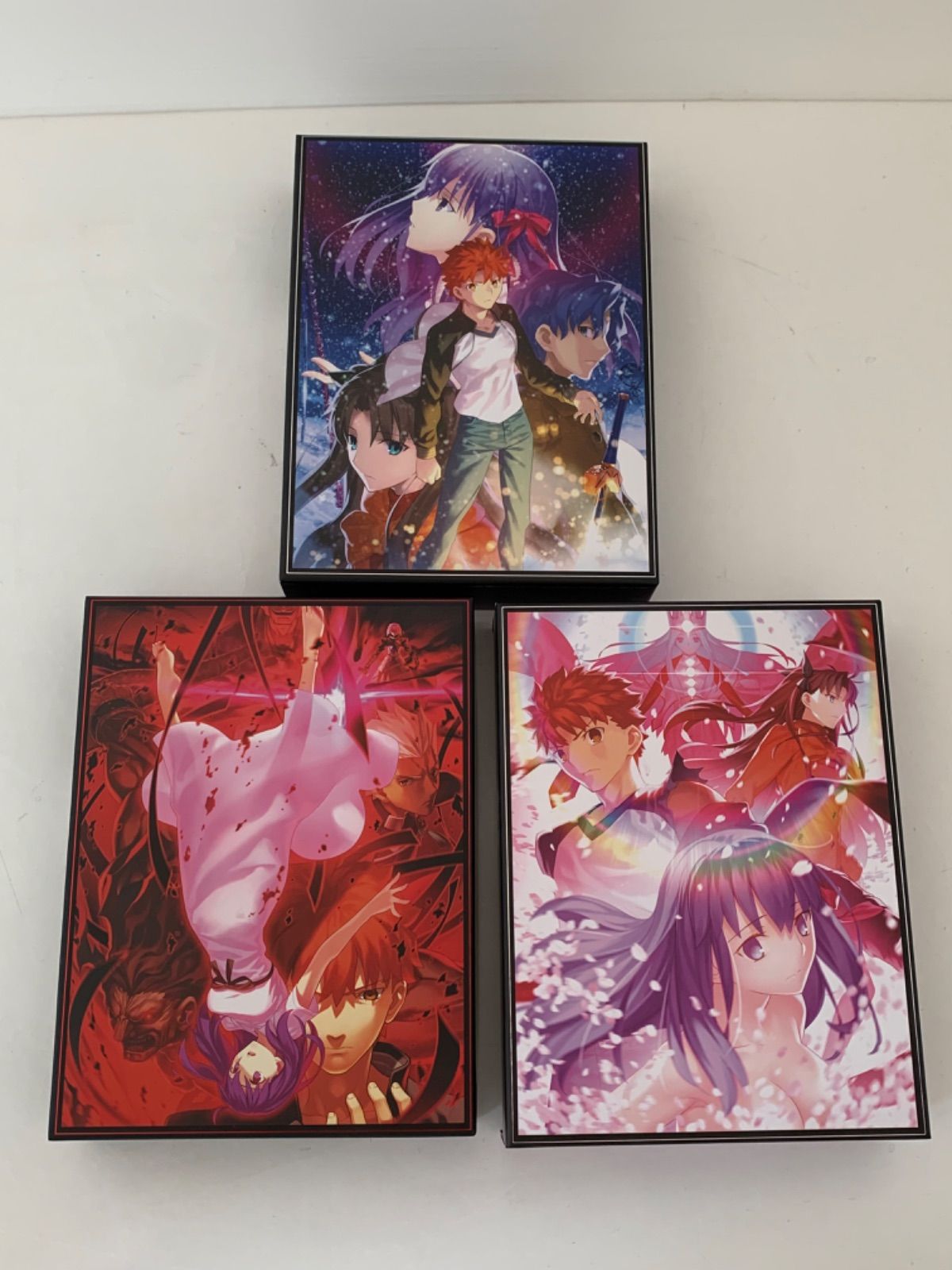 劇場版 Fate|stay night Heaven s Feel ヘブンズフィール Blu-ray 3巻セット