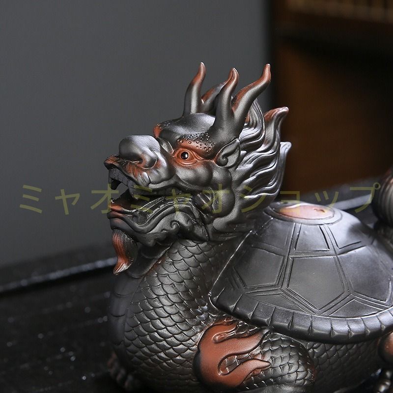 龍亀 龍 ドラゴン 亀 置物 オブジェ 運気アップ 風水 厄除け 縁起物 健康運 仕事運 家庭運 感 運 開運 商売繁盛 黄金 財運 インテリア 玄関 リビング 風水