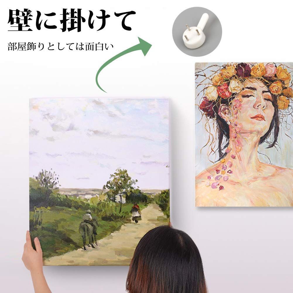 【特価商品】油絵の具 厚手綿製 水彩画・油絵画・アクリル絵兼用カンバス オイル漏れ防止 キャンバスボード キャンバス キャンバス セット 画材 壁に掛ける 張りキャンバス 部屋飾り 油絵 初心者 木枠 YTOPRO 12枚入