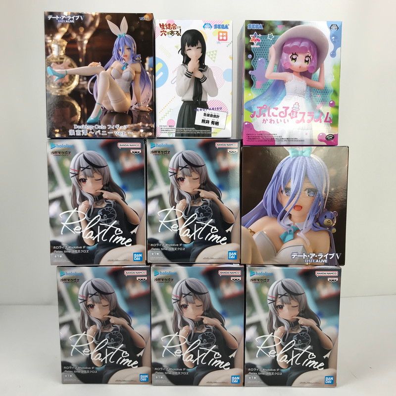 中古美品】 美少女プライズフィギュアまとめ 19個 ホロライブ